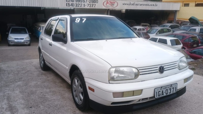 GOLF 1.8 MI GL 8V GASOLINA 4P MANUAL - 1997 - CAXIAS DO SUL