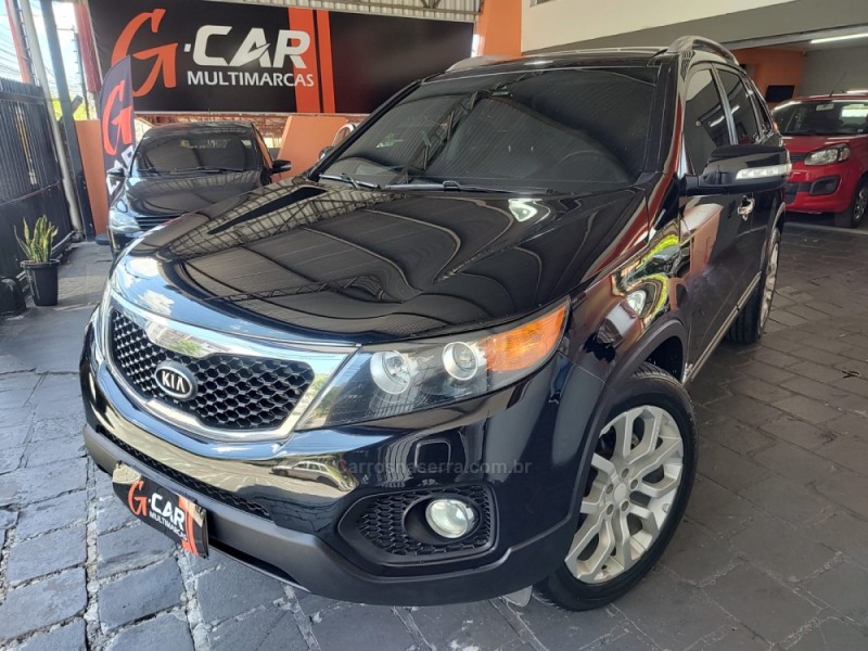 sorento 3.5 s.670 v6 4x4 24v gasolina 4p automatico 2011 caxias do sul