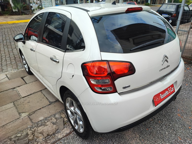 C3 1.6 EXCLUSIVE 16V FLEX 4P AUTOMÁTICO - 2013 - FARROUPILHA