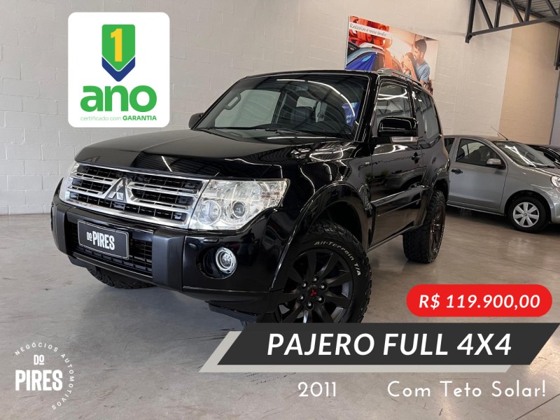 pajero full 3.2 hpe 4x4 16v turbo intercooler diesel 2p automatico 2011 caxias do sul