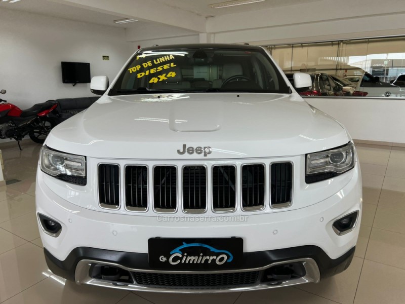 GRAND CHEROKEE 3.0 LIMITED 4X4 V6 24V TURBO DIESEL 4P AUTOMÁTICO - 2014 - TAQUARA