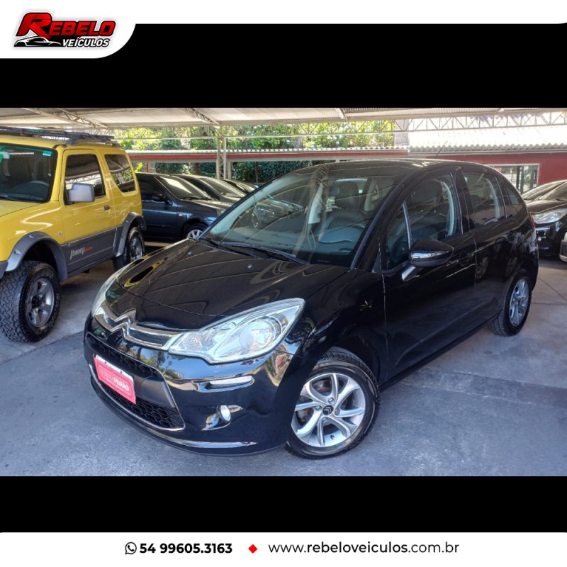 C3 1.5 TENDANCE 8V FLEX 4P MANUAL - 2015 - CAXIAS DO SUL