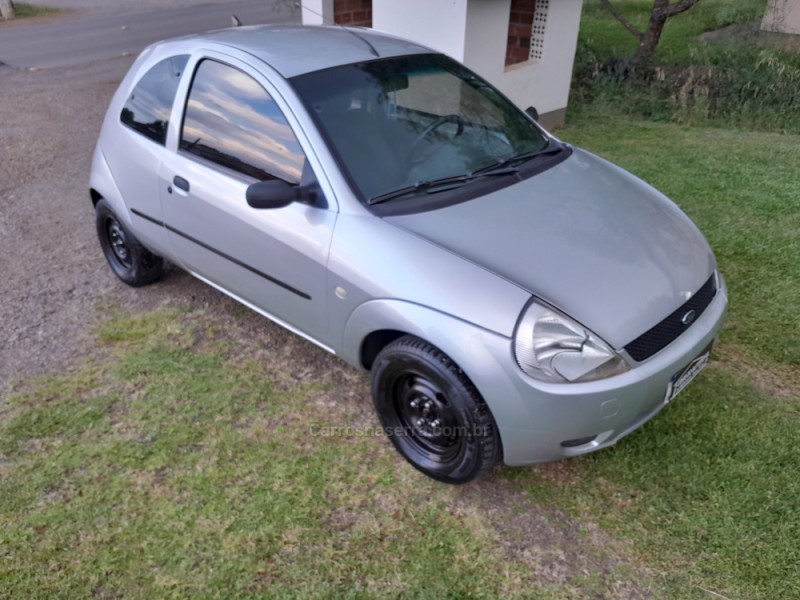 KA 1.0 MPI GL 8V GASOLINA 2P MANUAL - 2004 - NOVA PRATA