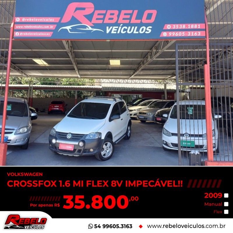 crossfox 1.6 mi flex 8v 4p manual 2009 caxias do sul