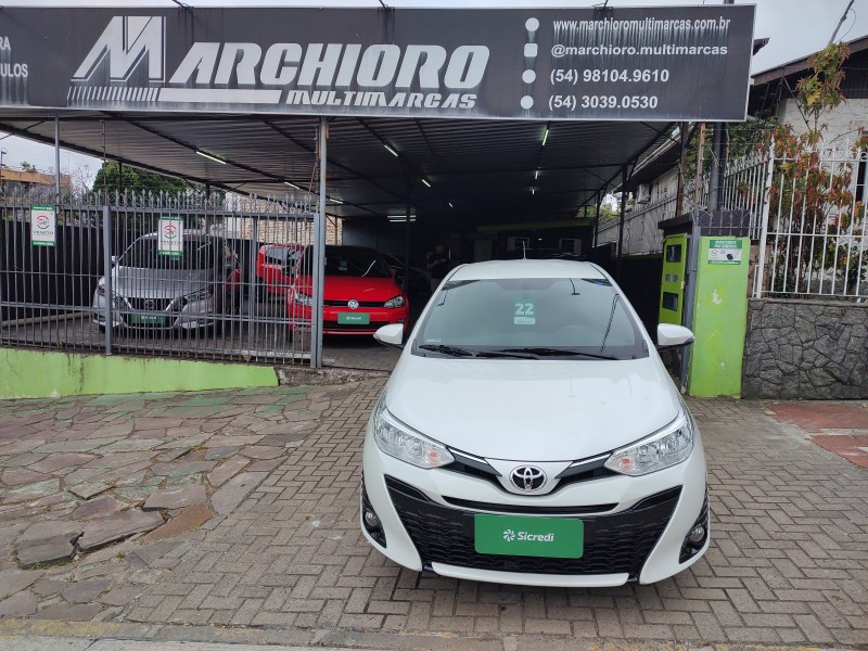 YARIS 1.5 XS CONNECT 16V FLEX 4P AUTOMÁTICO - 2022 - CAXIAS DO SUL