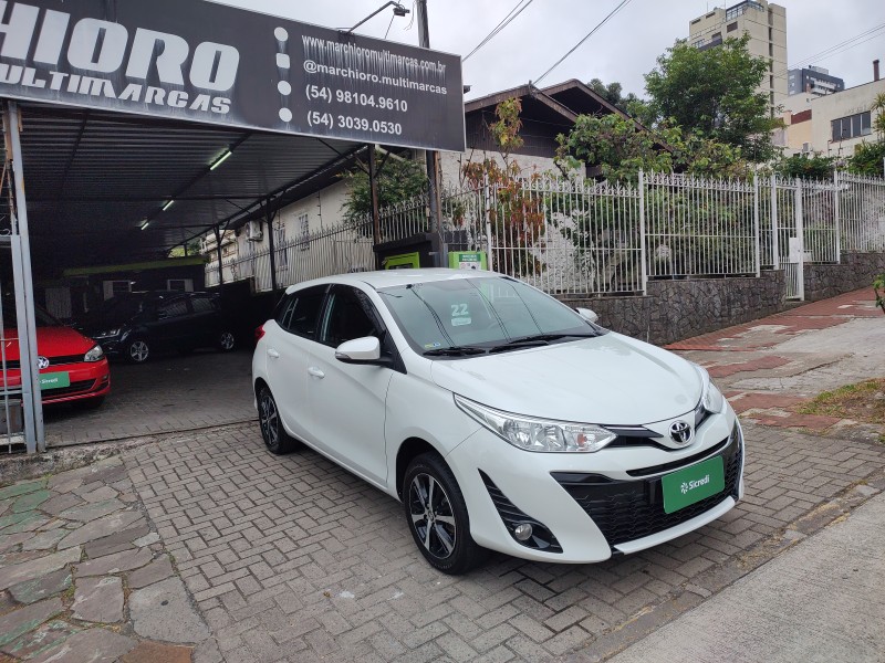 YARIS 1.5 XS CONNECT 16V FLEX 4P AUTOMÁTICO - 2022 - CAXIAS DO SUL