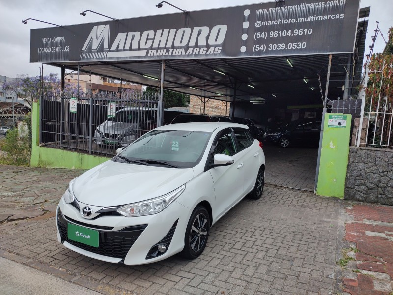 yaris 1.5 xs connect 16v flex 4p automatico 2022 caxias do sul