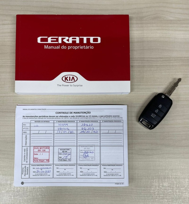 CERATO 1.6 SX3 16V GASOLINA 4P AUTOMÁTICO - 2019 - NOVO HAMBURGO