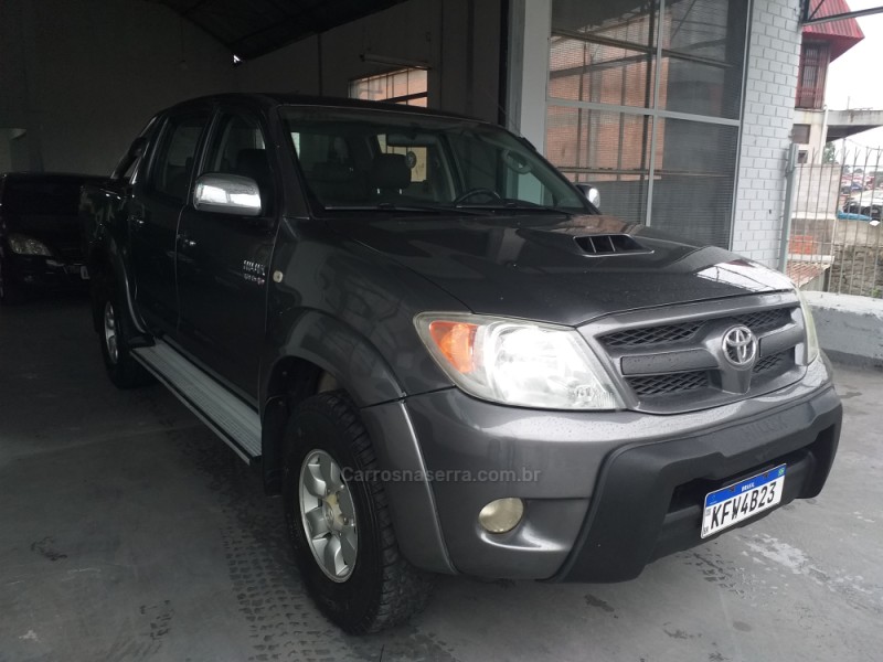 hilux 3.0 srv 4x4 cd 16v turbo intercooler diesel 4p automatico 2008 caxias do sul