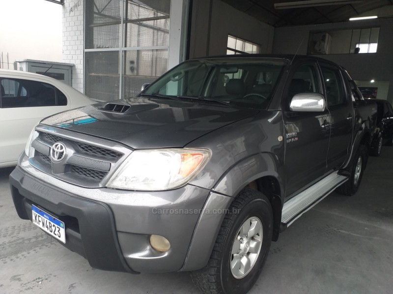 HILUX 3.0 SRV 4X4 CD 16V TURBO INTERCOOLER DIESEL 4P AUTOMÁTICO - 2008 - CAXIAS DO SUL