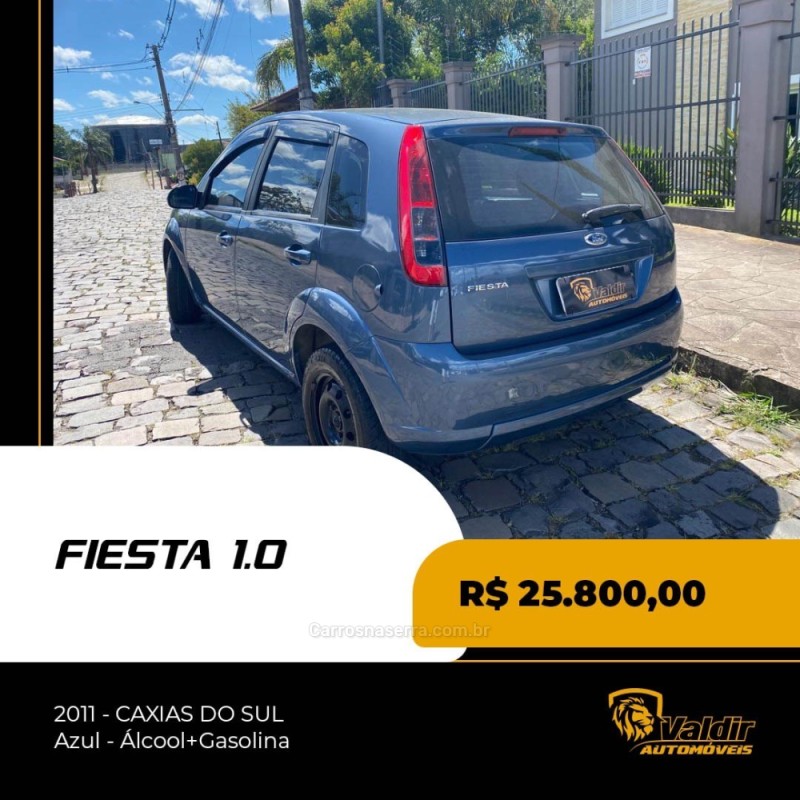 FIESTA 1.0 MPI CLASS 8V FLEX 4P MANUAL - 2011 - CAXIAS DO SUL