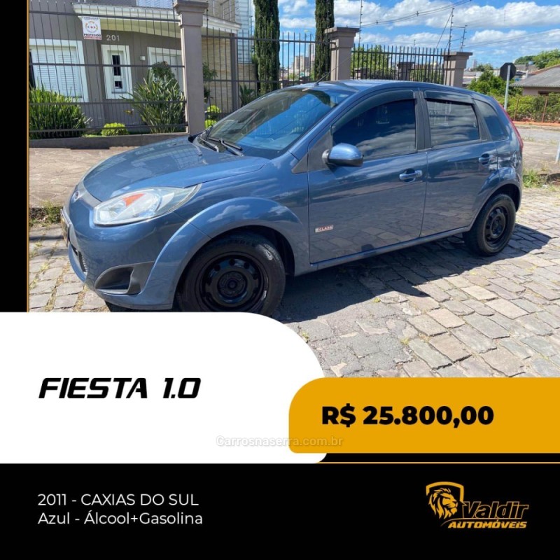 FIESTA 1.0 MPI CLASS 8V FLEX 4P MANUAL - 2011 - CAXIAS DO SUL