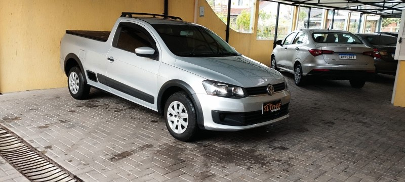 saveiro 1.6 mi cs 8v flex 2p manual g.vi 2014 canela