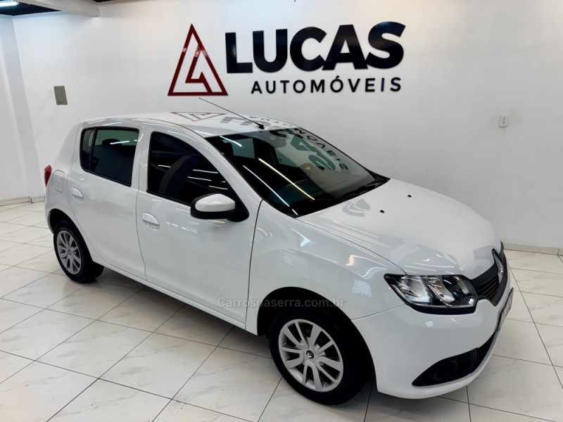 sandero 1.0 authentique 12v flex 4p manual 2018 bom retiro do sul