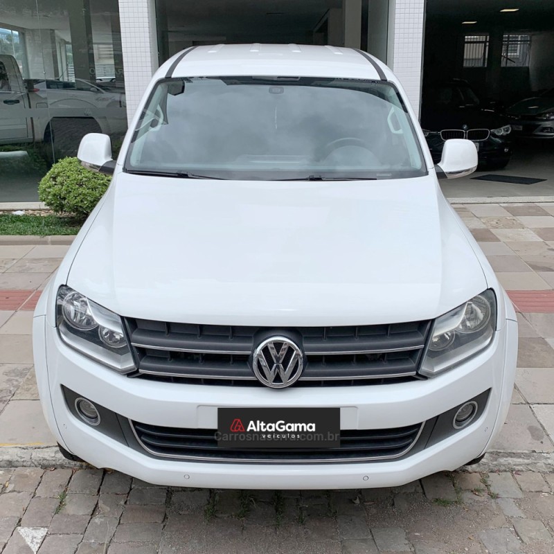 AMAROK 2.0 HIGHLINE 4X4 CD 16V TURBO INTERCOOLER DIESEL 4P AUTOMÁTICO - 2013 - FLORES DA CUNHA