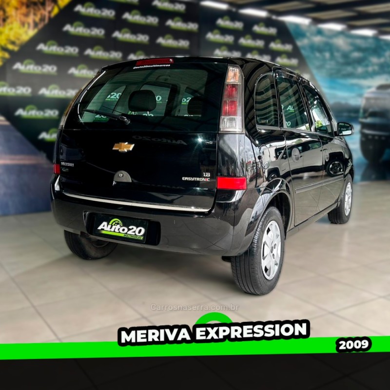 MERIVA 1.8 MPFI EXPRESSION 8V FLEX 4P AUTOMATIZADO - 2009 - TAQUARA