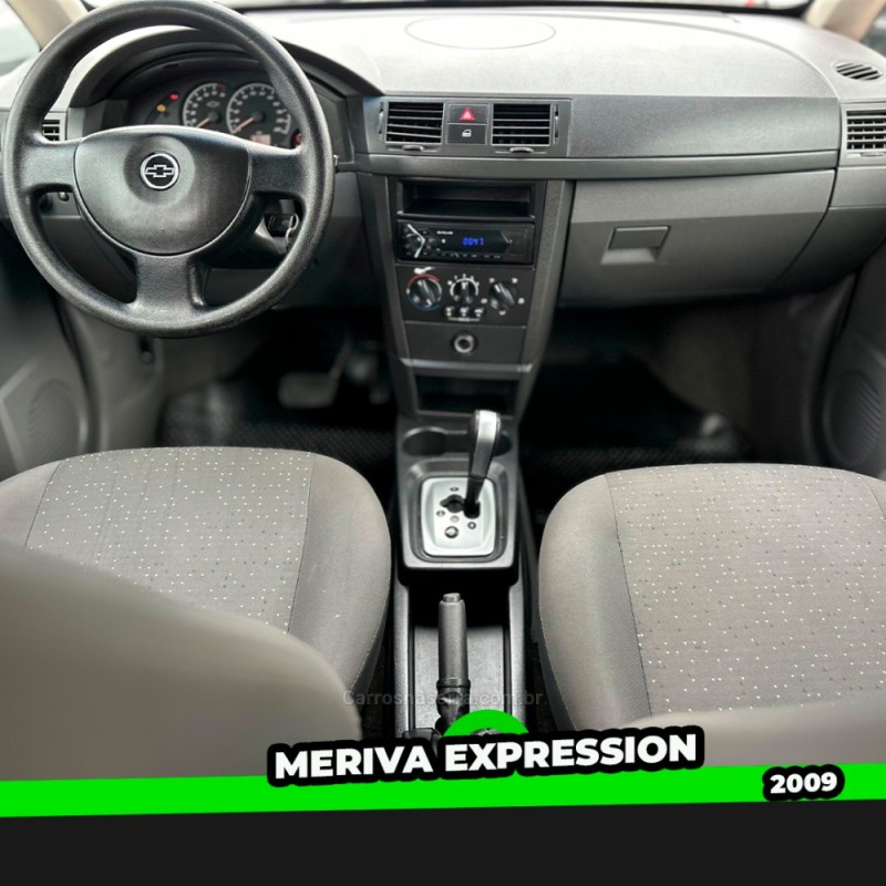 MERIVA 1.8 MPFI EXPRESSION 8V FLEX 4P AUTOMATIZADO - 2009 - TAQUARA