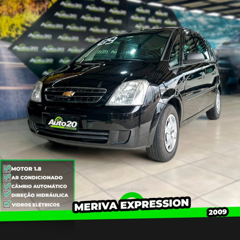 meriva 1.8 mpfi expression 8v flex 4p automatizado 2009 taquara