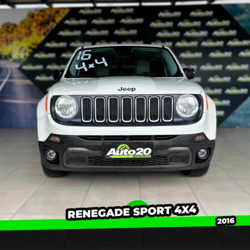 RENEGADE 2.0 16V TURBO DIESEL SPORT 4P 4X4 AUTOMÁTICO - 2016 - TAQUARA