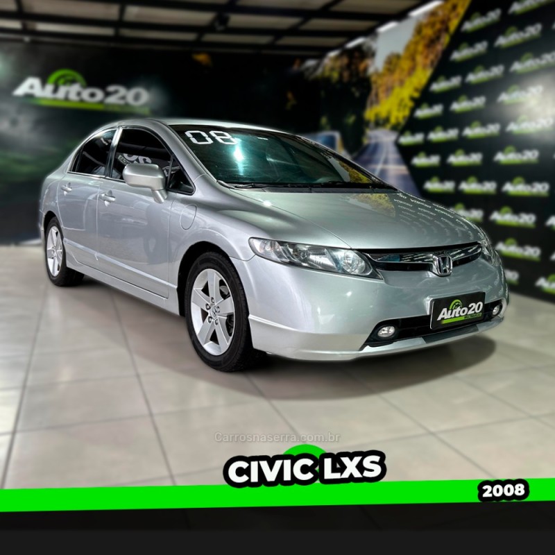 CIVIC 1.8 LXS 16V FLEX 4P AUTOMÁTICO - 2008 - TAQUARA