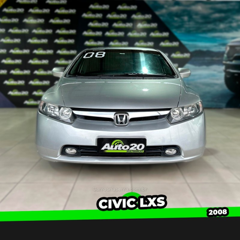 CIVIC 1.8 LXS 16V FLEX 4P AUTOMÁTICO - 2008 - TAQUARA