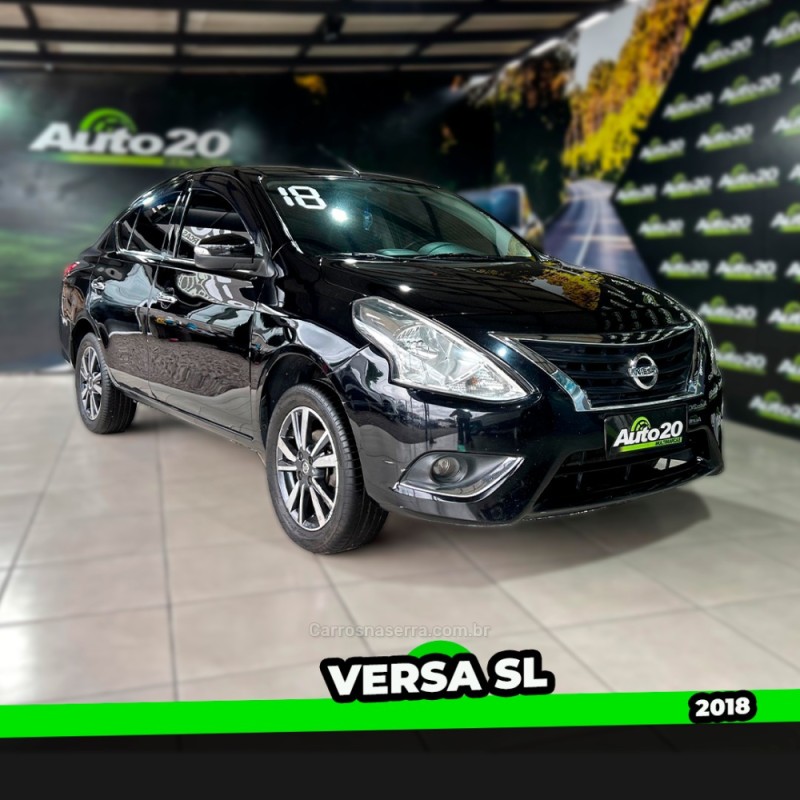 VERSA 1.6 16V SL FLEXSTART FLEX 4P AUTOMÁTICO - 2018 - TAQUARA