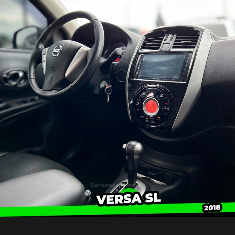 VERSA 1.6 16V SL FLEXSTART FLEX 4P AUTOMÁTICO - 2018 - TAQUARA