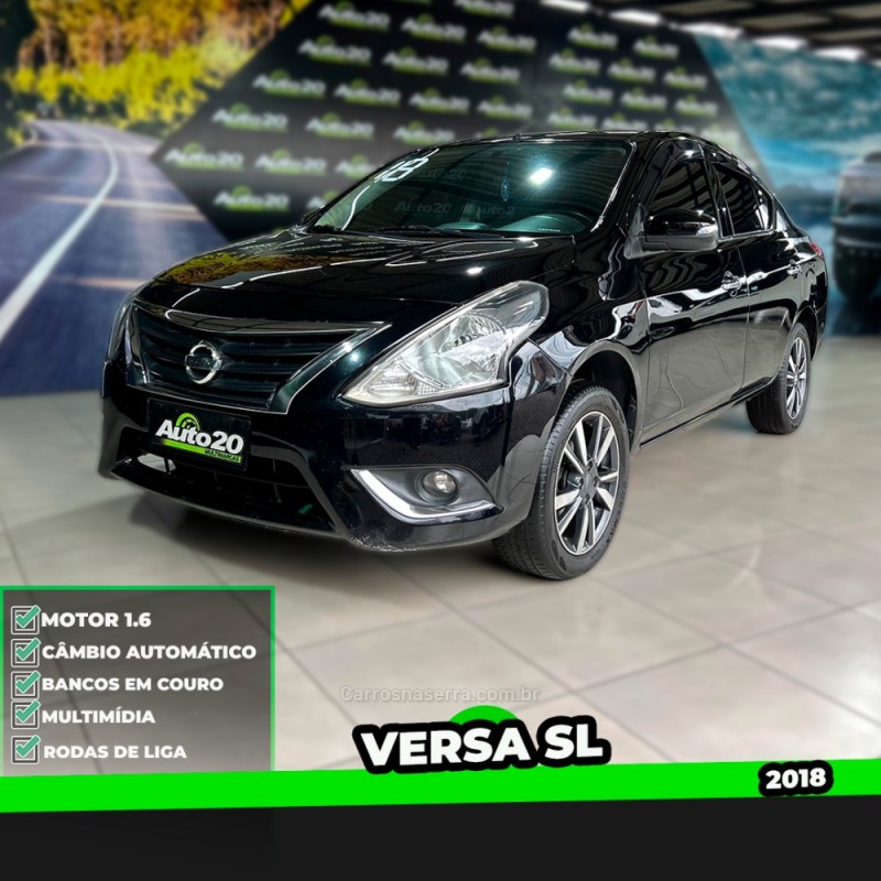 versa 1.6 16v sl flexstart flex 4p automatico 2018 taquara