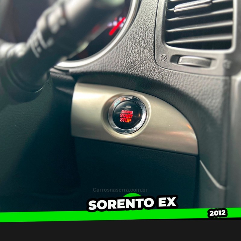 SORENTO 3.5 4X4 V6 24V GASOLINA 4P AUTOMÁTICO - 2012 - TAQUARA