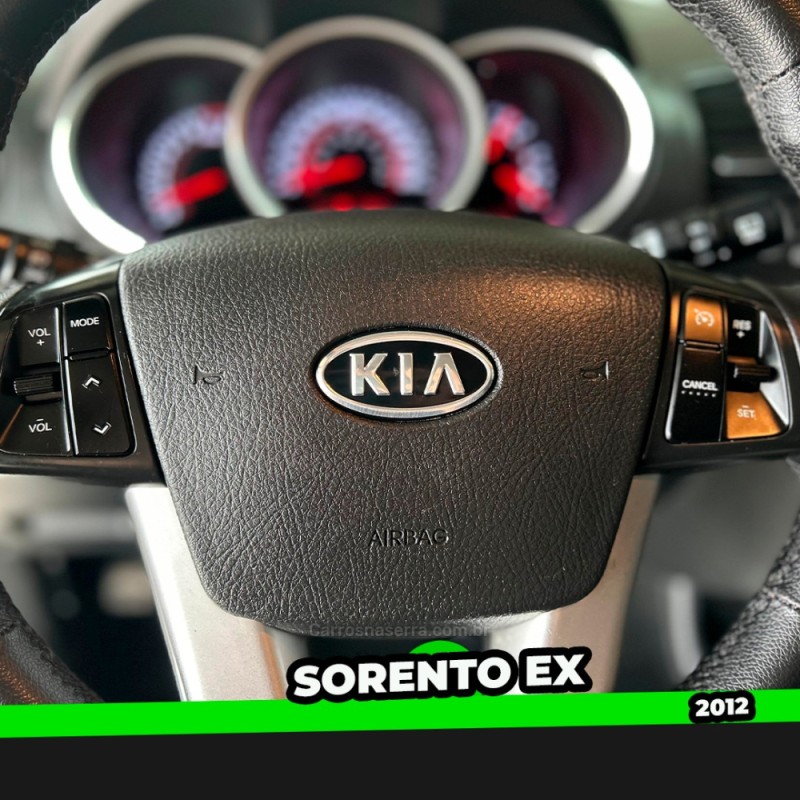 SORENTO 3.5 4X4 V6 24V GASOLINA 4P AUTOMÁTICO - 2012 - TAQUARA