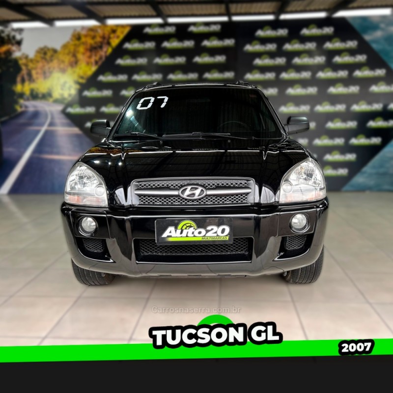 TUCSON 2.0 MPFI GL 16V 142CV 2WD GASOLINA 4P AUTOMÁTICO - 2007 - TAQUARA