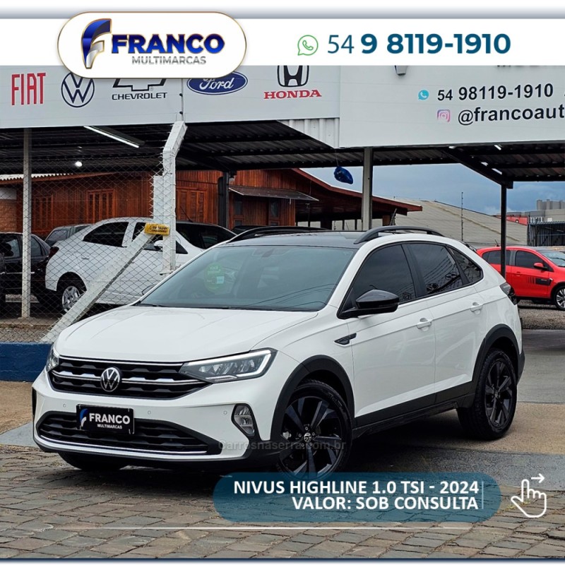 nivus 1.0 tsi highline flex 4p automatico 2024 vacaria