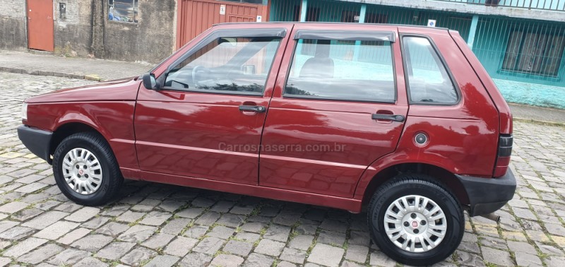 UNO 1.0 MILLE ELETRONIC 8V GASOLINA 4P MANUAL - 1996 - CAXIAS DO SUL