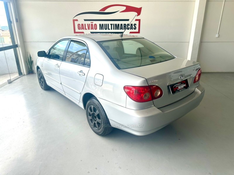 COROLLA 1.6 XLI 16V GASOLINA 4P MANUAL - 2007 - CAXIAS DO SUL