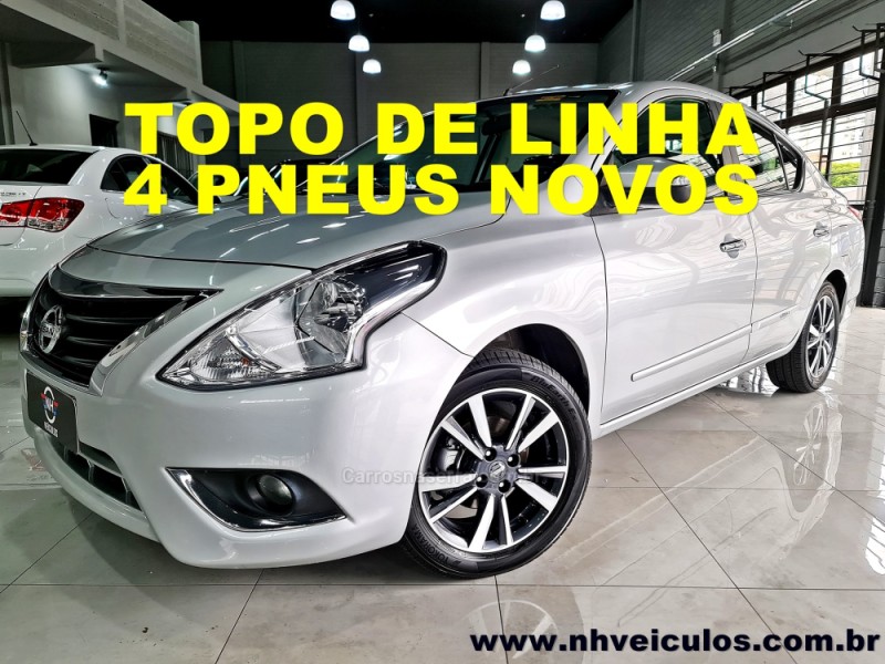 versa 1.6 16v flex unique 4p xtronic 2018 novo hamburgo