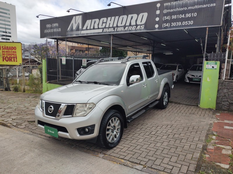 frontier 2.5 sl 4x4 cd turbo eletronic diesel 4p automatico 2015 caxias do sul