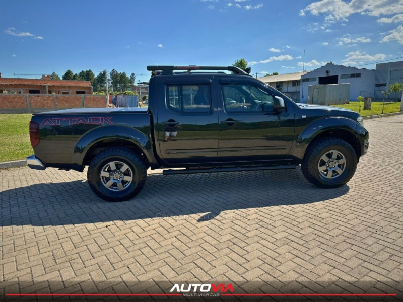 FRONTIER 2.5 SV ATTACK 4X4 CD TURBO ELETRONIC DIESEL 4P MANUAL - 2013 - SAPIRANGA