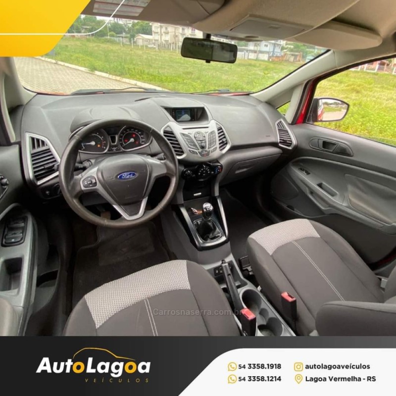 ECOSPORT 1.6 SE 16V FLEX 4P MANUAL - 2013 - LAGOA VERMELHA