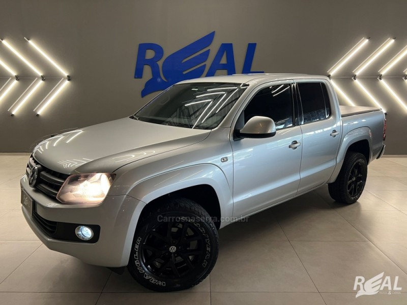 AMAROK 2.0 S 4X4 CD 16V TURBO INTERCOOLER DIESEL 4P MANUAL - 2013 - SAPIRANGA