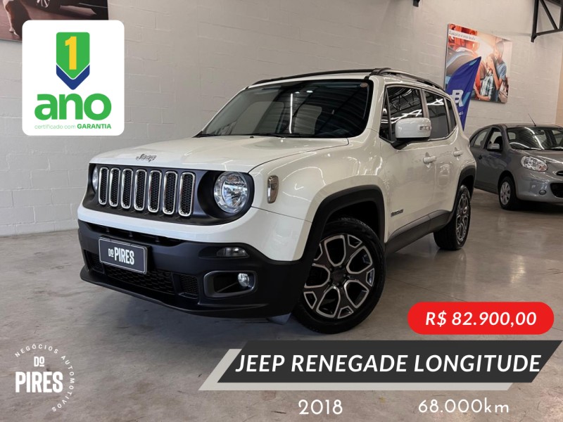 RENEGADE 1.8 16V FLEX LONGITUDE 4P AUTOMÁTICO