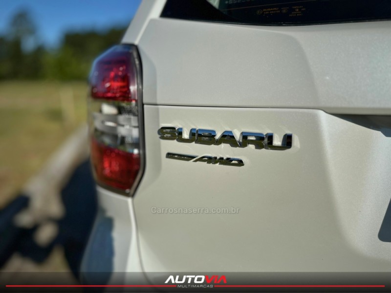 FORESTER 2.0 XT 4X4 16V TURBO GASOLINA 4P AUTOMÁTICO - 2016 - SAPIRANGA