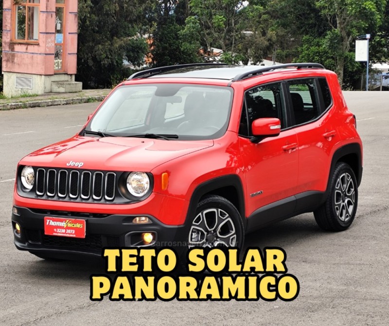 renegade 1.8 16v flex longitude 4p automatico 2016 caxias do sul