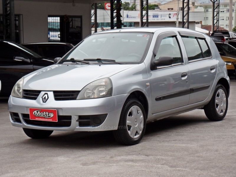 CLIO 1.0 AUTHENTIQUE 16V FLEX 4P MANUAL - 2007 - CAXIAS DO SUL