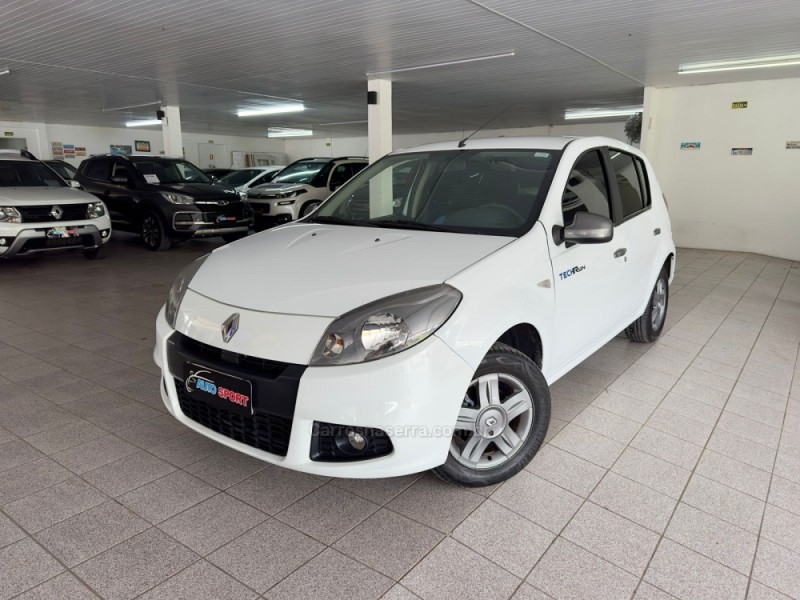 sandero 1.0 tech run 16v flex 4p manual 2014 novo hamburgo