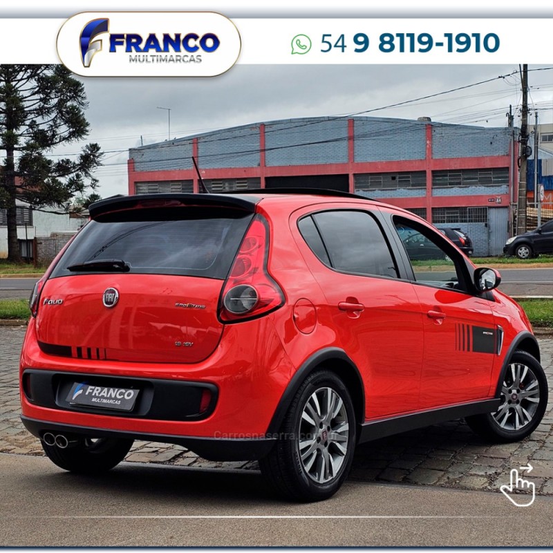 PALIO 1.6 MPI SPORTING 16V FLEX 4P MANUAL - 2015 - VACARIA