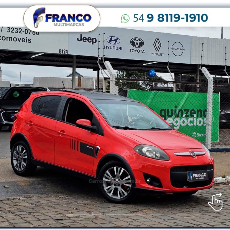 PALIO 1.6 MPI SPORTING 16V FLEX 4P MANUAL - 2015 - VACARIA