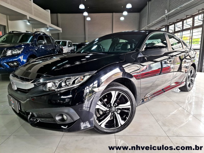 civic 2.0 exl 16v flex 4p automatico 2018 novo hamburgo