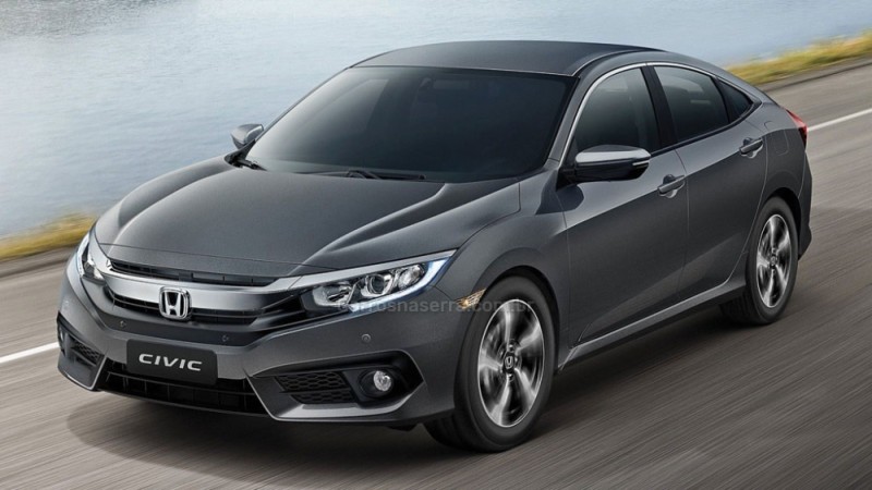 civic 2.0 exl 16v flex 4p automatico 2018 novo hamburgo