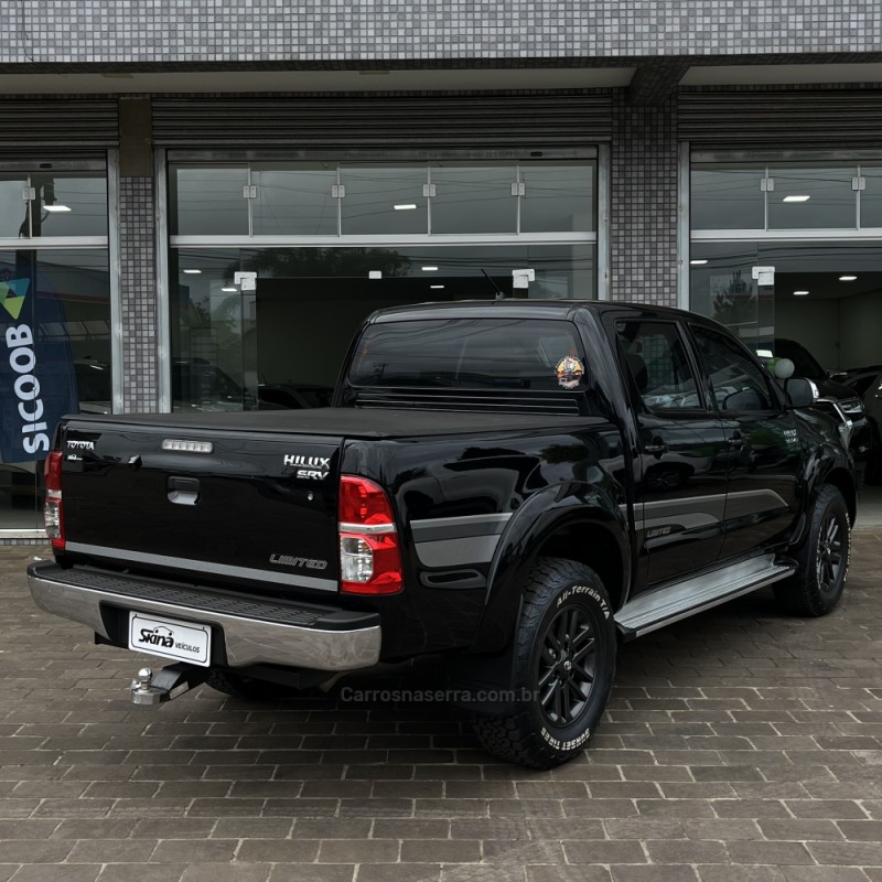 HILUX 3.0 SRV LIMITED EDITION 4X4 CD 16V TURBO INTERCOOLER DIESEL 4P AUTOMÁTICO - 2015 - VACARIA