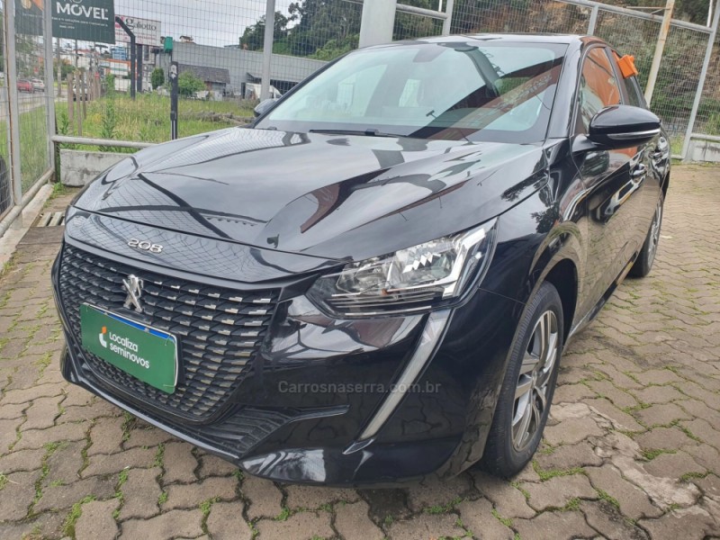 208 1.6 allure 16v flex 4p automatico 2023 caxias do sul